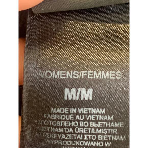 The North Face Women's 1/4 Zip Fleece Sweater Pullover Long Sleeve Black Size M - Picture 4 of 6